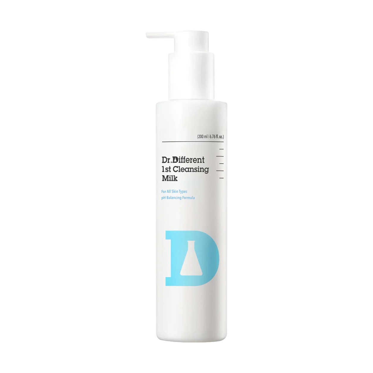 Очищувальне молочко для обличчя Dr.Different 1st Cleansing Milk, 200 мл